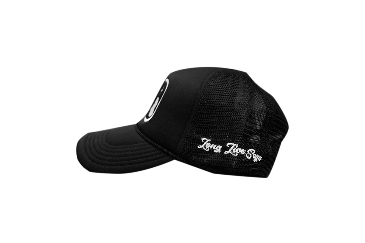 S LOGO x LLS HAT - BLACK